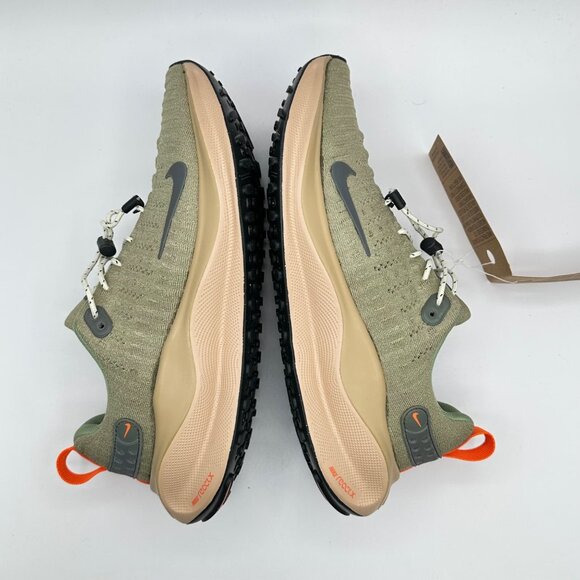 Men's Nike InfinityR N 4 Road Running Shoes Neutral Olive Fax HJ7669-276 Size 7 - Picture 8 of 12